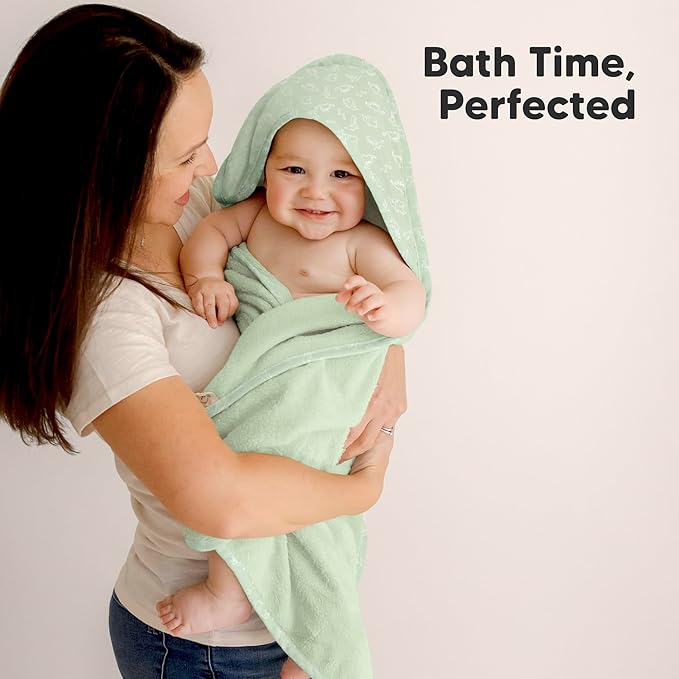KeaBabies Hooded Baby Towel for Newborn - Image 9