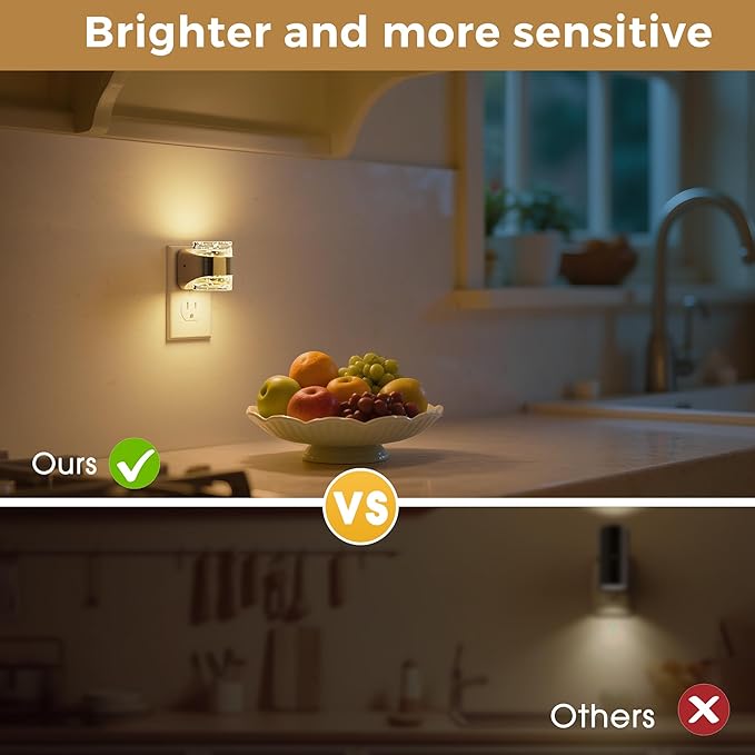 L LOHAS LED 3CCT Night Lights Plug into Wall, 3000K/4000k/5000K Adjustable - Image 7
