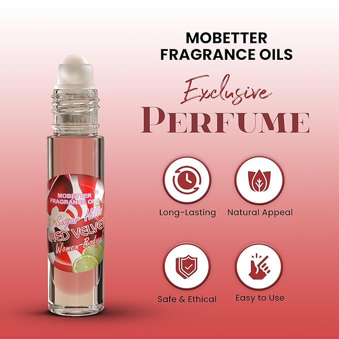 MOBETTER FRAGRANCE OILS Pink Sugar Red Velvet Perfume Body Oil - Image 2