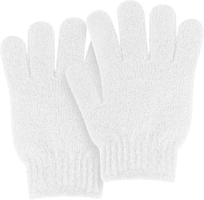 MOLOPPO 2 PCS Exfoliating Glove, Scrub Gloves Exfoliating, Body Exfoliator - Image 7