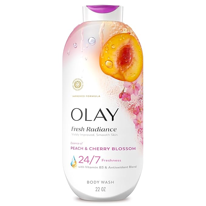 Olay Body Wash for Women, Fresh Radiance, 24/7 Skin-Loving Freshness, Visibly by Olay