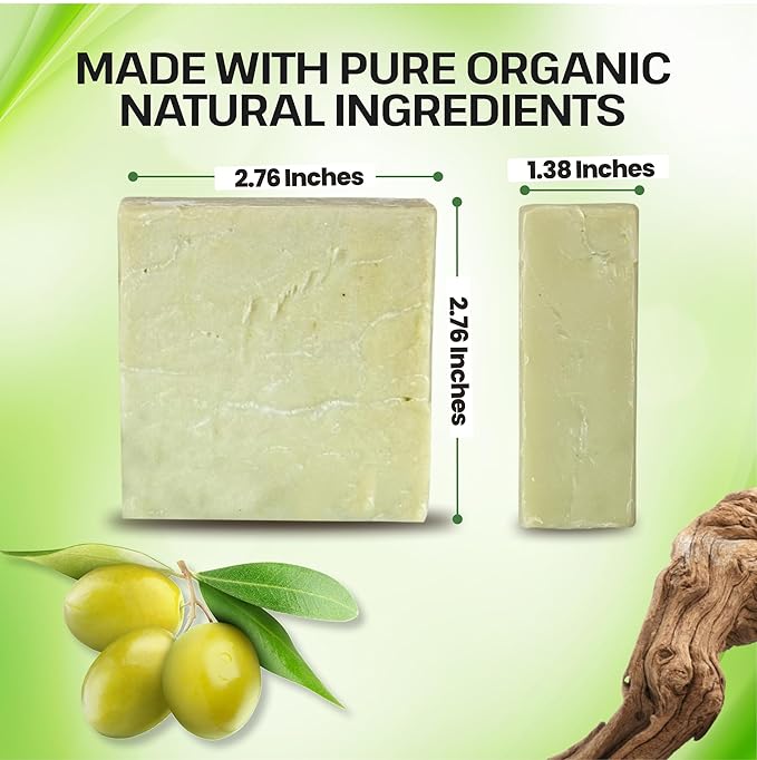 Dr.Ancient Olive Oil Soap Bar, Organic Soap Bars Handcrafted the Traditional Way - Image 6