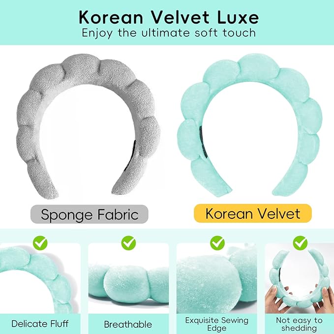 my novel things Spa Headband For Washing Face - Image 4