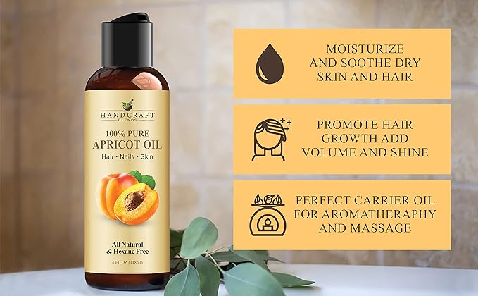 Handcraft Blends Apricot Kernel Oil - Image 5