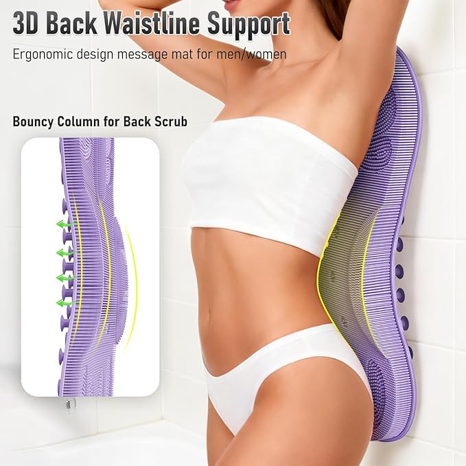 Back Scrubber Body Bath Cushion - Image 3