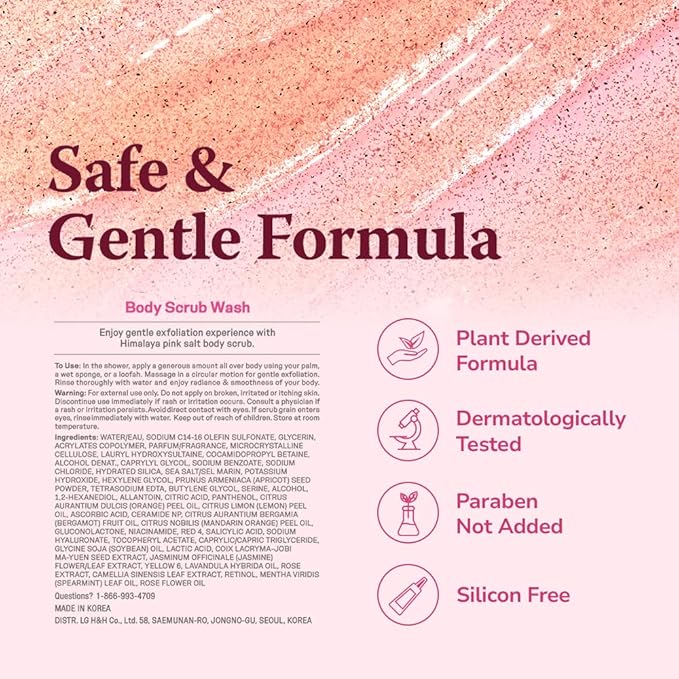 HIMALAYA PINKSALT Daily Scrub & Body Wash - Image 6