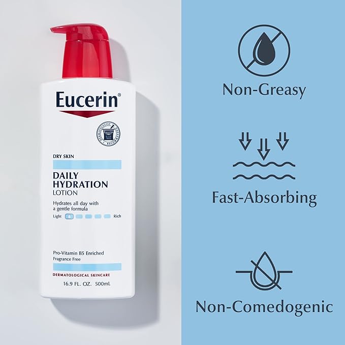 Eucerin Daily Hydration Body Lotion, Unscented Body Lotion - Image 10