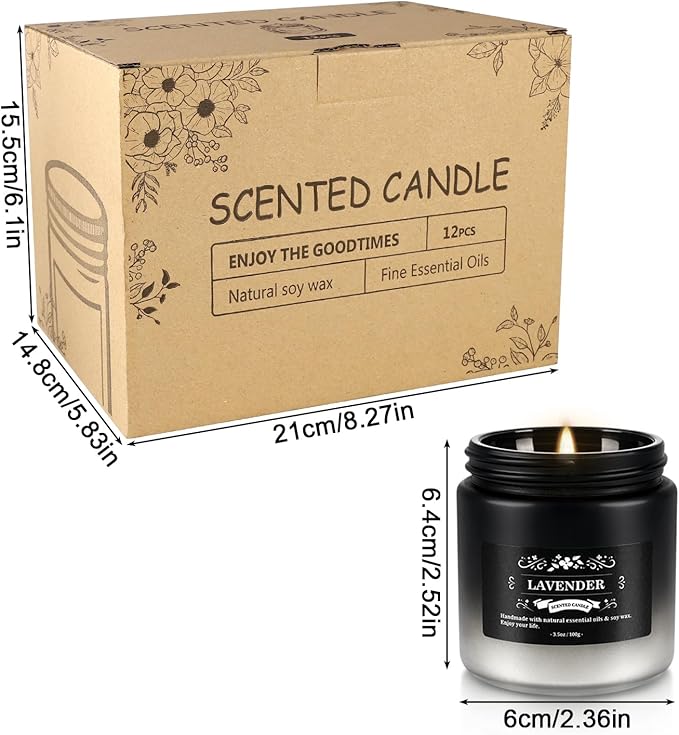 Fclayvts Scented Candles Set - Image 4