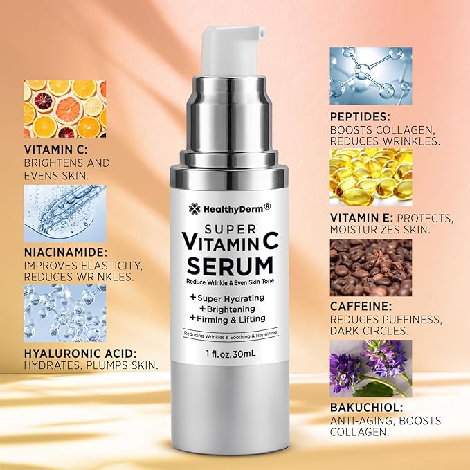 HealthyDerm Super Vitamin C Serum - Image 4