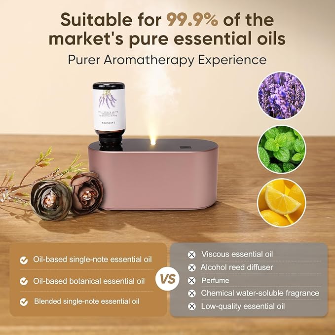 Waterless Diffuser for Home Essential Oil Diffuser, Aromatherapy Diffuser - Image 4