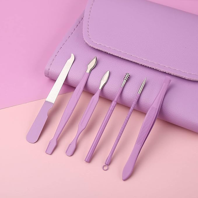 Manicure Set, Nail Clippers, Pedicure Kit, 16 in 1 Professional Grooming Kit - Image 7