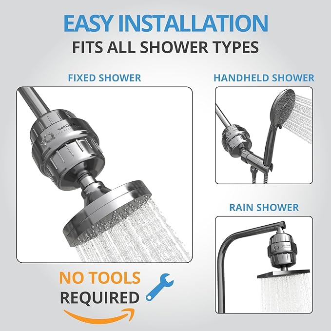 weAQUA Heavy Duty NO BS Shower Filter - Image 7