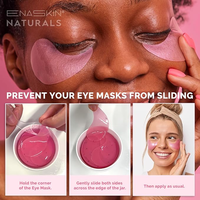 Under Eye Patches for Dark Circles: Caffeine Gel Masks for Puffiness Undereye - Image 6