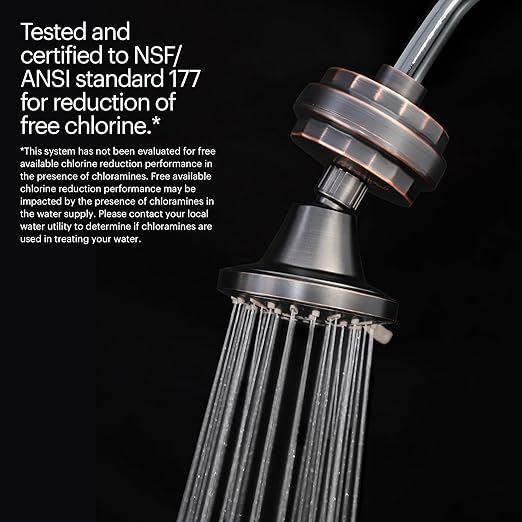 Brondell VivaSpring Universal Compact Shower Filter Replacement Water Filter - Image 5