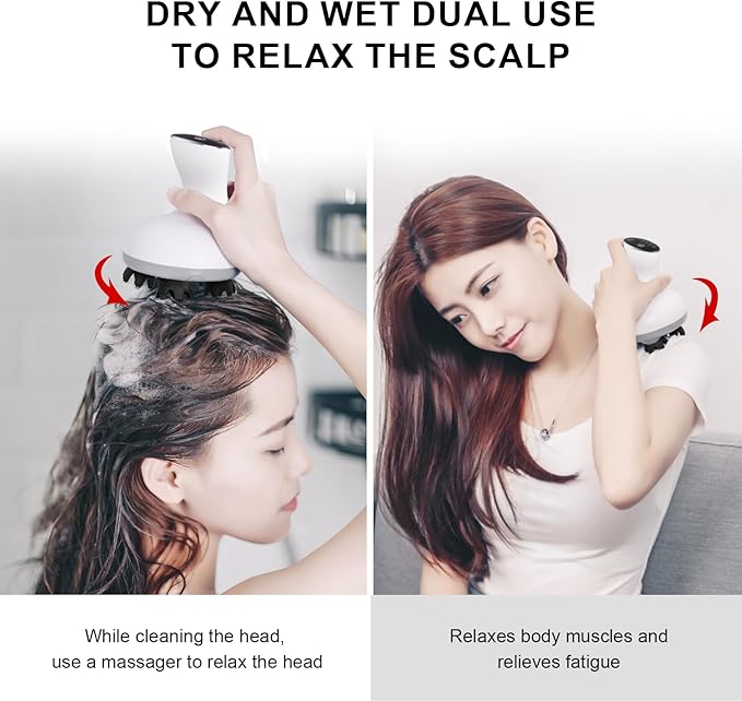 Electric Cordless Hair Scalp Massager - Image 2
