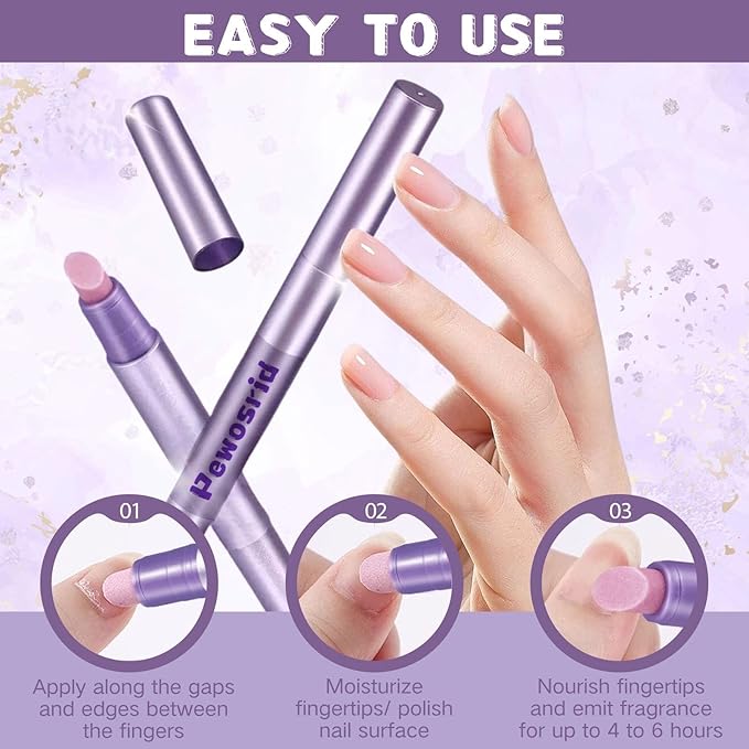 Cuticle Oil Pusher Pen, 4-in-1 Ceramic Cuticle Remover & Cuticle Oil in a Pen - Image 3