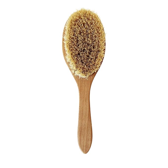 Premium Dry Brush for Lymphatic Drainage, Cellulite Reduction & Exfoliating by HealesApothecary