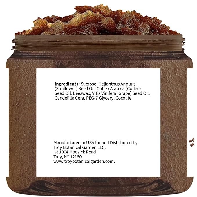 Brown Sugar & Arabica Coffee Body Scrub – Natural Exfoliating Scrub - Image 2