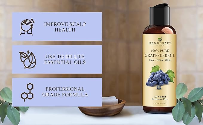Handcraft Blends Grapeseed Oil - Image 4