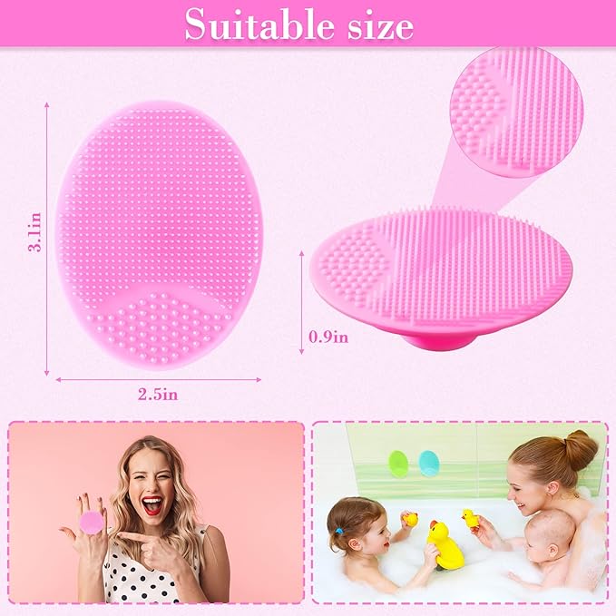 Nuogo 40 Pack Facial Cleansing Brush Face Scrubber Face Exfoliator Exfoliating - Image 2