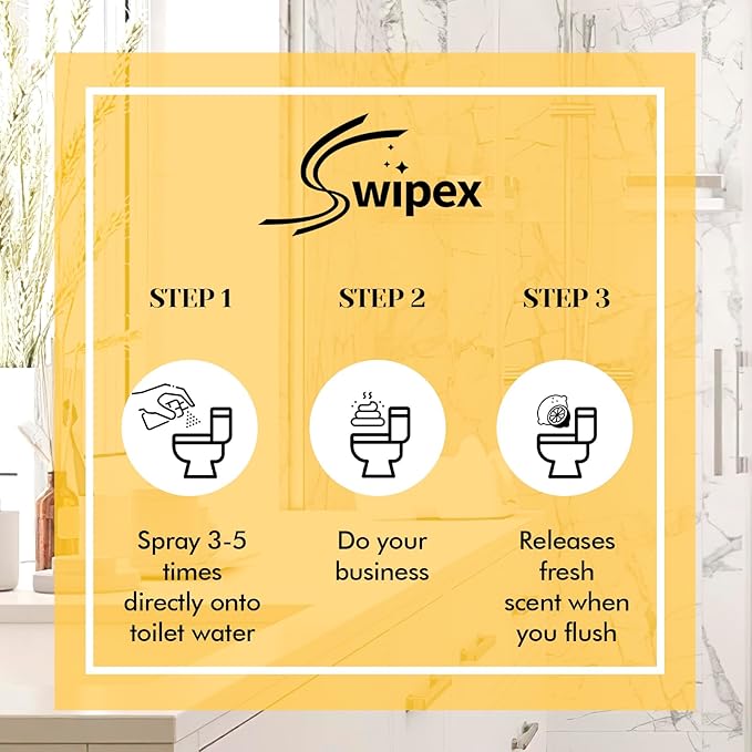 Toilet Spray for Poop Odor Eliminator, Travel Size Toiletries, Air Freshener - Image 3