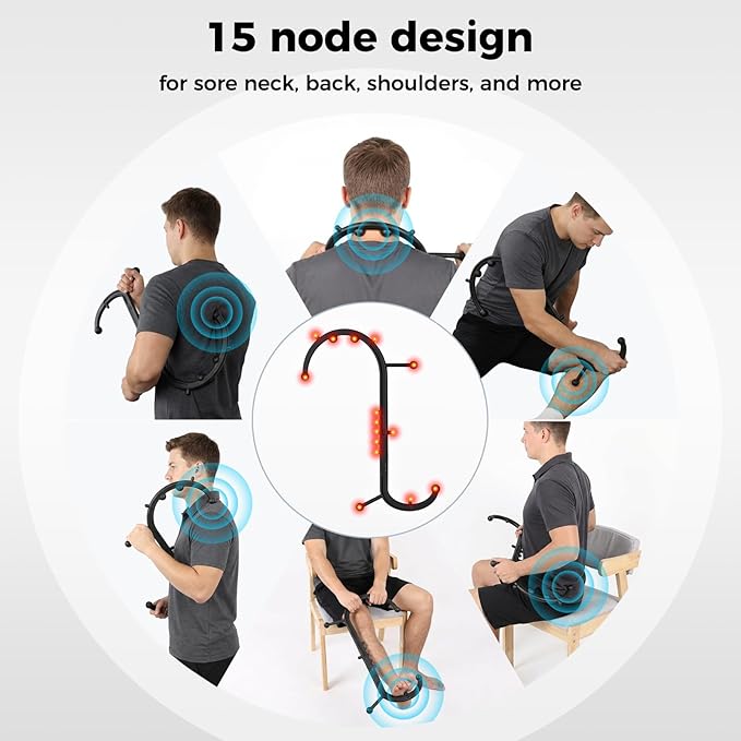 2-in-1 Detachable Trigger Point Massage Tool, Quick-Disassembly Design Massage - Image 4