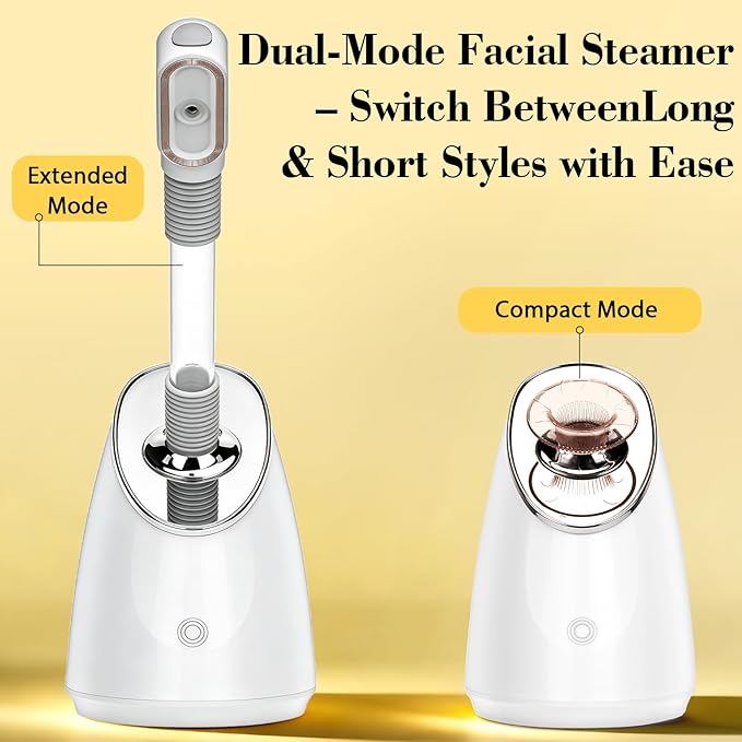 Pjordo Facial Steamer Spa Kit, Nano Ionic Face Steamer - Image 5