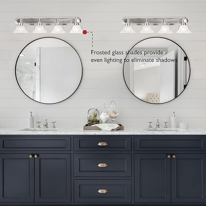 Design House 519215 Millbridge Vanity Light Dimmable - Image 4