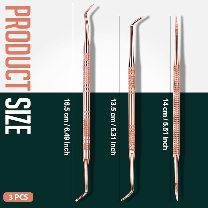 Teenitor Pedicure Tools for Feet, Toenail File and Lifters, Ingrown Toenail - Image 2