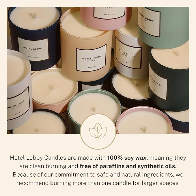 Hotel Lobby Aspen Candle – Luxury Hand-Poured 9.75oz Soy Wax - Image 6