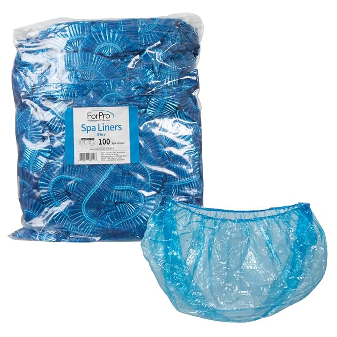 ForPro Professional Collection Spa Liners, Fit All Pedicure Spas, Disposable by ForProProfessionalCollection