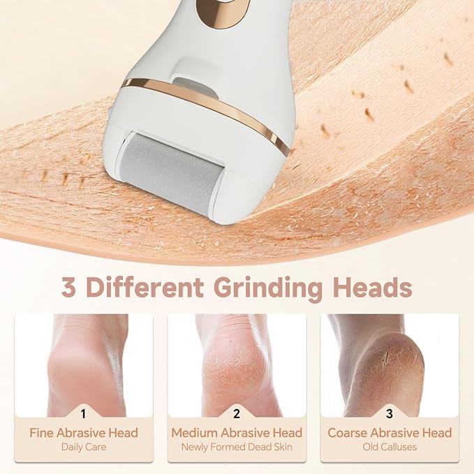 Electric Foot Callus Remover Rechargeable Pedicure Kit - Image 3