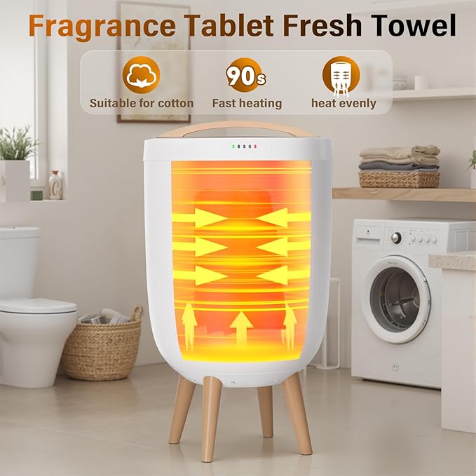 25L Towel Warmers for Bathroom, Luxury Rapid Heating Towel Warmer Bucket - Image 3