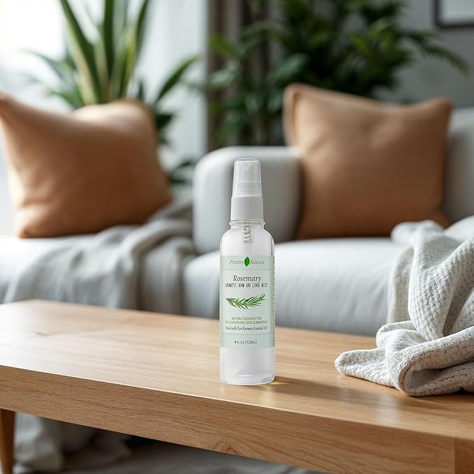 Rosemary Linen & Room Spray, Natural Aromatic Spray Made - Image 5