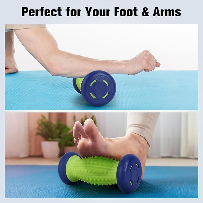 Massage Ball - 3 in 1 - with Foot Roller & Spiky Balls, Plantar Fasciitis - Image 7