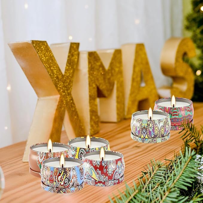 WPONSZU Scented Candles Gift Set, 2.5 oz Soy Wax Aromatherapy Candle - Image 5