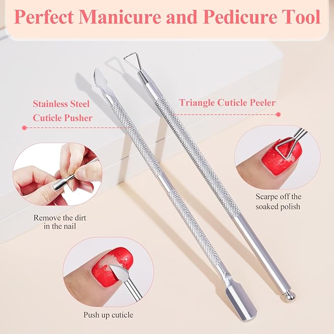 Toe Nail Soaking Bowl for Remover: Soak Off Gel Polish Nail Remover Kit - Image 6