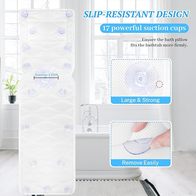 TranquilRelax Bath Pillow for Tub - Image 5