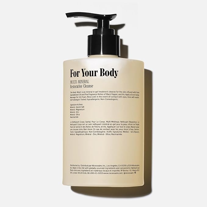 Nécessaire The Body Wash Santal. Multi-Oil Shower Gel Body Wash - Image 2