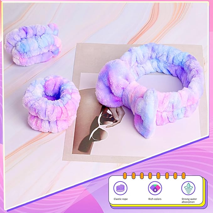 WSYUB Spa Headband and Matching Wrist Bands - Image 5