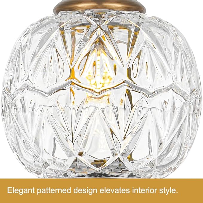 Brushed Antique Brass Bathroom Vanity Light Fixture Vintage Style - Image 6