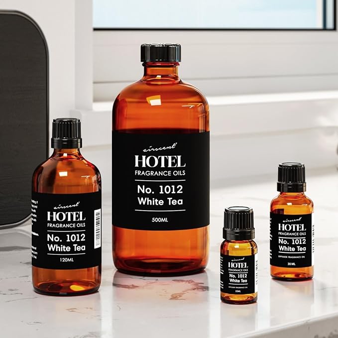 AirScent Hotel Diffuser Oil No. 1012 Inspired by The Renowned White Tea Hotel - Image 5