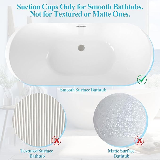 Crossing King Bubble Bath Mat Tub Spa Massager, Portable Spa Bubble Bath - Image 4