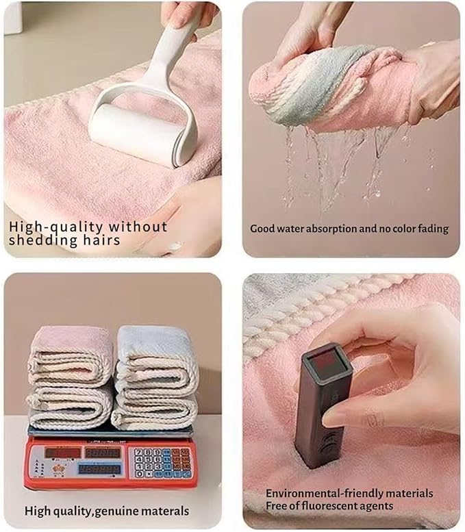 Microfiber Hair Towel, Hair Towel wrap - Image 5