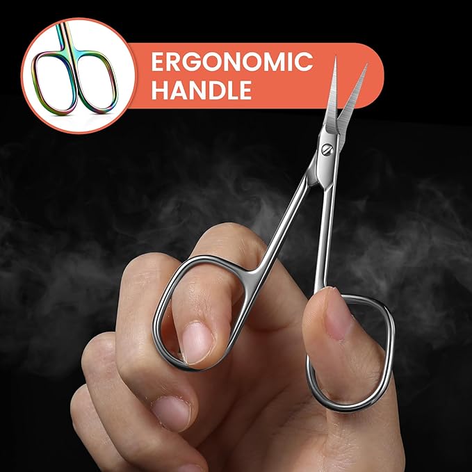 BEZOX Curved Cuticle Scissors - Image 7