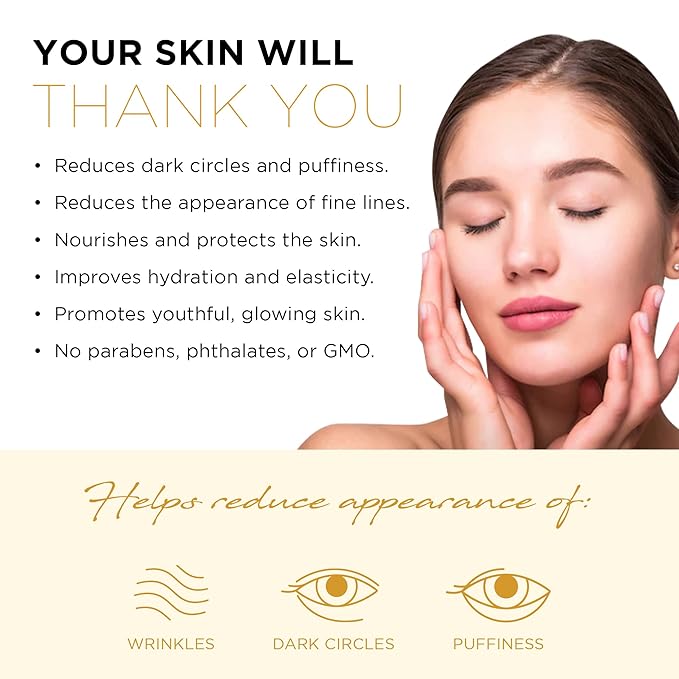 Azure Cosmetics 24K Gold & Retinol Anti Aging Under Eye Patches - Image 4