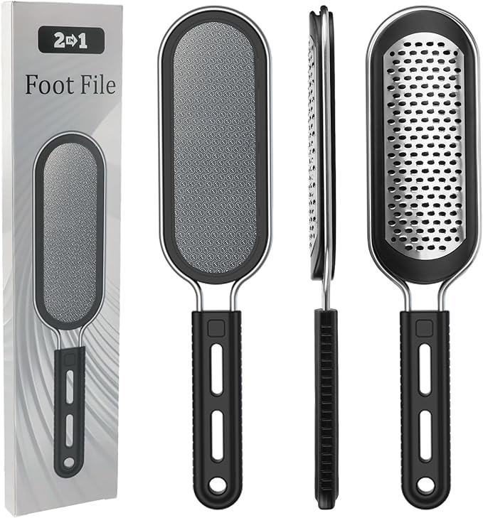 FREATECH Nano Glass & Stainless Steel Foot File 2-in-1 Foot Rasp by FREATECH