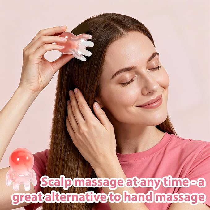 2 Pcs Scalp Massager Tool, Head Massager Comb Point Massage Comb Head SPA - Image 5