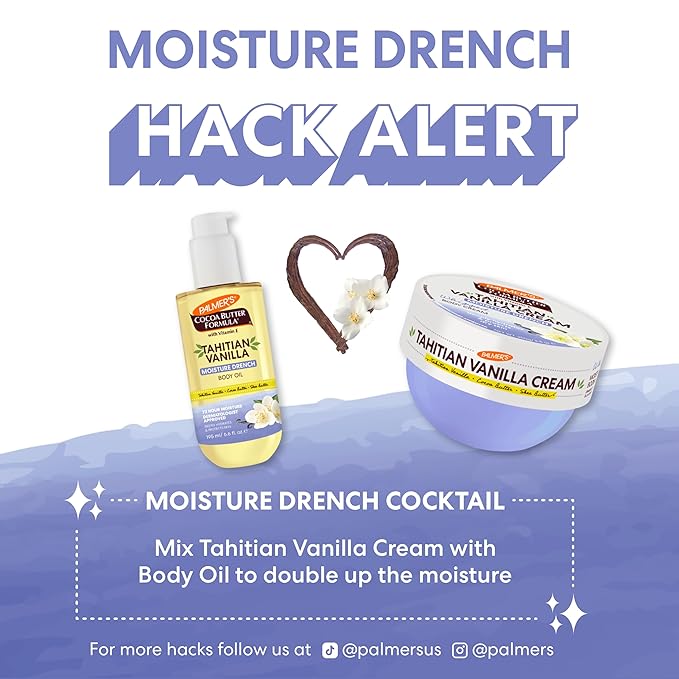 Palmer's Cocoa Butter Formula Body Oil, Moisture Drenching Tahitian Vanilla - Image 8