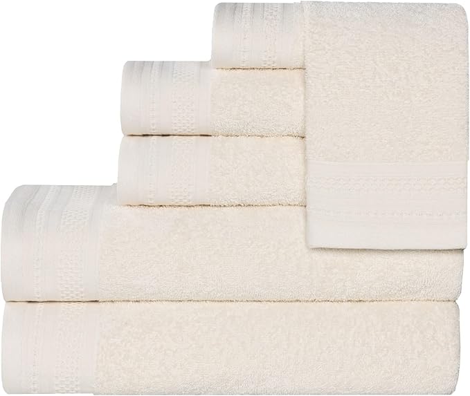 Superior Honeycomb Cotton Medium Weight Towels, - Image 2